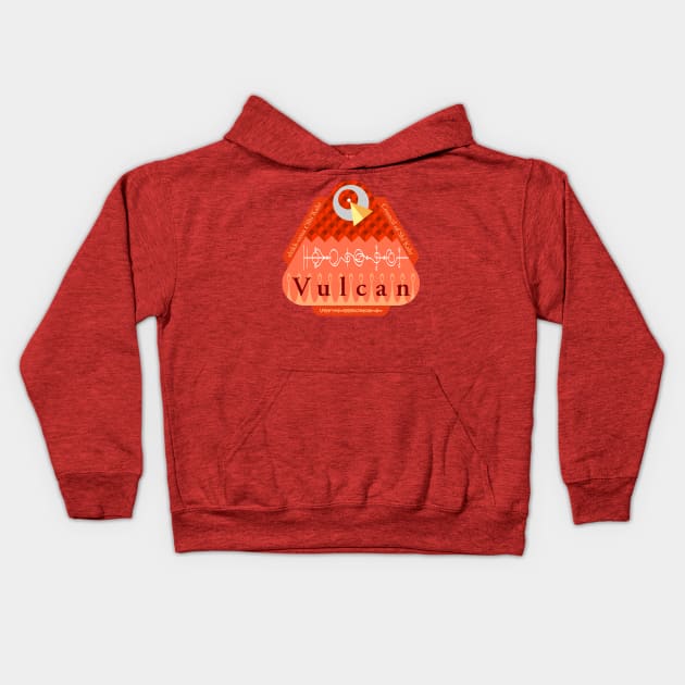 Vulcan Kids Hoodie by tuditees